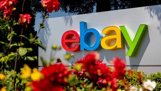 Графік зростання акцій eBay