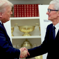 Графік зростання акцій Apple
