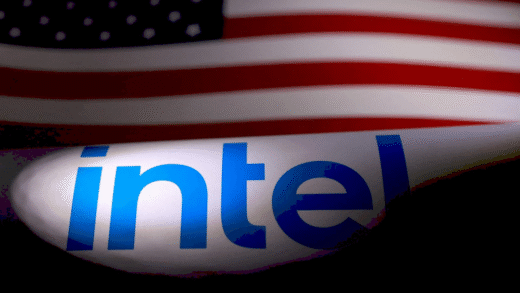 Графіка, що ілюструє інвестиції Intel