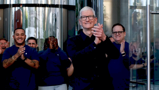 Графік фінансових результатів Apple