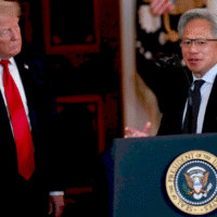 Генеральний директор Nvidia Дженсен Хуанг під час поїздки до Південної Кореї