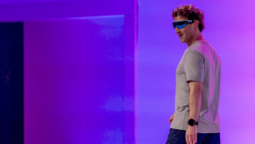 Графік зростання завантажень Meta AI Vibes