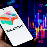 Графік акцій Block після оголошення результатів