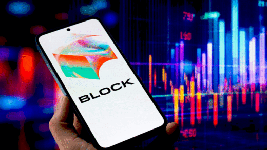 Графік акцій Block після оголошення результатів