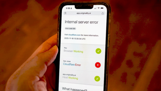 Cloudflare outage affecting major websites