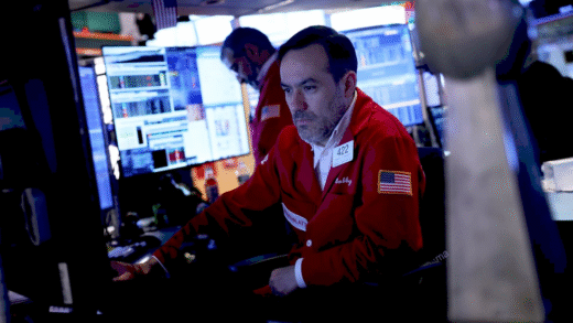 Графік падіння фондового ринку