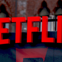 Екран Netflix з логотипом Stranger Things