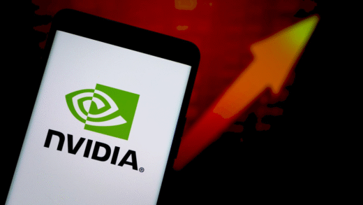 Графік зростання акцій Nvidia