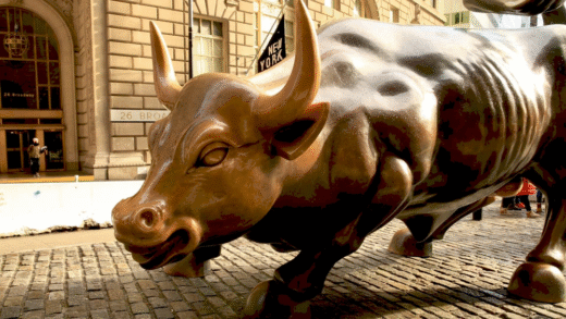 Графік підйому ринку акцій