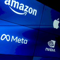 Графік змін на ринку акцій