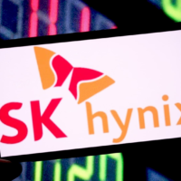 Зображення акцій SK Hynix у зв'язку з попитом на штучний інтелект