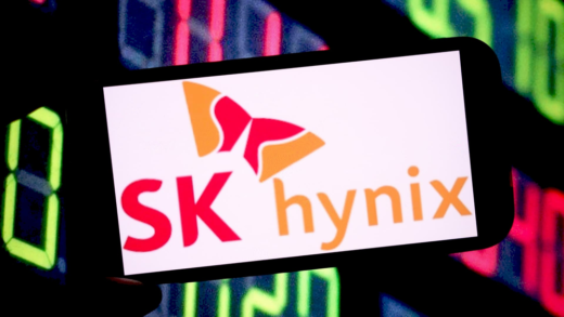 Зображення акцій SK Hynix у зв'язку з попитом на штучний інтелект